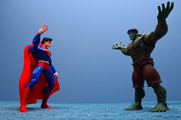 Superman vs Hulk